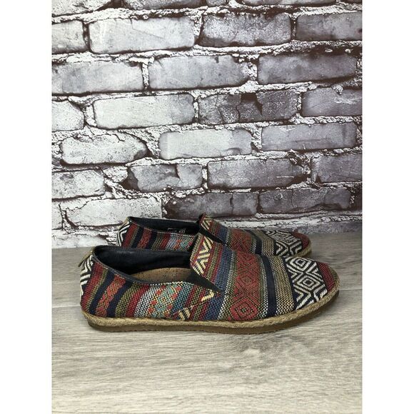 PATARA Chiang Mai Seeker MultiColor Fabric Slip On Loafers Sneakers Men 41EU/8M - Picture 10 of 16